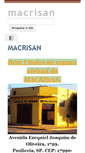 Mobile Screenshot of macrisan.com